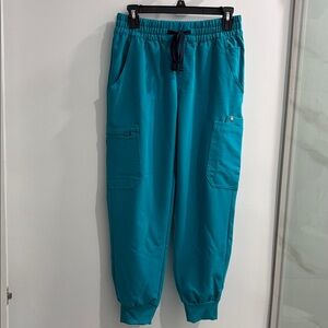 FIGS Teal Uman Relaxed Jogger Scrub Pants